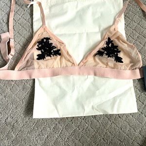 NWT sheer bralette